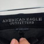 American Eagle American Eagle Black 360 Stretch Hi-Rise Shortie Denim Jean Shorts Size 4 Photo 3