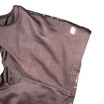 Marika Brown Gold glitter sparkle design athletic workout sporty gym Tank Small Photo 2