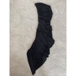 Norma Kamali Black Diana One Shoulder Gown (XS) Photo 3