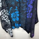 Rose Gal Women's Floral Black Tank Top Size 3X Whimsigoth Fairy Party Event Photo 5