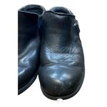 Merrell womens black leather mule clogs shoes 9 SKU 6830 Photo 7