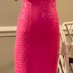 St. John NWT, 's Evening Gown, hott pink, size 0 Photo 1