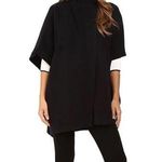 Theory  Palomina Plumose Knit Poncho Sweater Photo 0