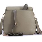 Coco and Kiwi Convertible Mini Austin Satchel in Dusk Gray Photo 4