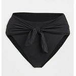Good American  Waist Cincher Bikini Bottom in Black 0 XSmall New swimsuit Photo 3