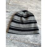 Harry Potter Beanie Knit Hat Deathly Hallows Striped Cap Winter Cosplay Costume Gray Photo 2
