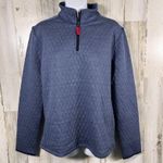J.Crew 1/4 Zip Pullover S | Blue Quilted Fleece | NWT | Cozy Layer | MSRP $98 Photo 0