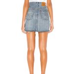 Levi's NWT Levi’s High Rise Deconstructed Denim Skirt Photo 1