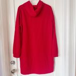 Red Longsleeve Hoodie Dress Size XL Photo 1