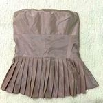 ZARA Women's Bustier Bandeau Tie Sash Back Detail Strapless Top Photo 0