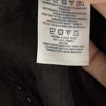 Lands End Women’s Size M 10 12 Quilted 1/4 Zip Pullover Sweatshirt Large Collar Black Size M Photo 4