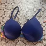 Victoria's Secret Victoria’s‎ secret Lace and Vibrant Blue Women's Bra Set size 32DD Photo 5