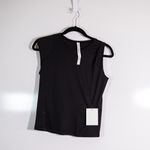 Lululemon NEW  Women's Cap Short Sleeve Hiking Tank Top Shirt Solid Black 6 Photo 0