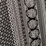 Elan  Maxi skirt Wrap boho Gypsy black  small boutique polyester like new Photo 3