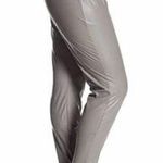 Hue NWT  Plus Size Leatherette Leggings - Filament Grey Size 2X Photo 0
