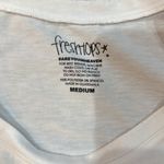 Women’s White Fresh Tops Medium killing it tank top Collar style Photo 1