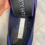 Rothy's RARE Lattice Flats Maritime Navy Blue Stitch Round Toe Size 10 Photo 4