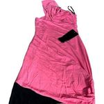 Bebe  one shoulder mesh and jersey dress nwt Photo 0