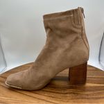 Steve Madden Nourish Faux Suede Square Toe Ankle Boots Block Heel Women's 9.5M Photo 5