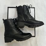 Combat Boots Black Size 6.5 Photo 1