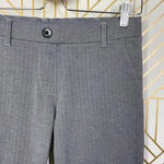 Betabrand  Dress Pant Yoga Pants Boot-Cut Classic‎ Gray Herringbone Size US XSP Photo 4