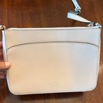 Kate Spade  Adel Medium Top Zip Crossbody Bag in Cream Photo 3