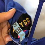 Abyss By Abby  royal blue halter neck strappy back maxi evening party‎ dress Sz L Photo 9