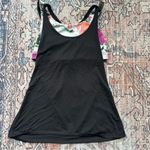 Lululemon  All Sport Support Tank Top Black Pigment Wave Multi Size 8 Photo 8
