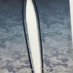 Good American Cinched Waist Ombré Camo Camouflage Capri Leggings: Black/Grey Photo 6