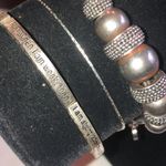 Vintage Chic Silver Tone Bracelets Photo 3