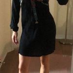 Old Navy Black and colorful long sleeve beach cover up Photo 0