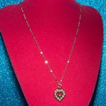 Pearl Encrusted Heart Shine Bead Choker Necklace Jewelry Sterling Silver Photo 6