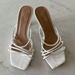 Pretty Little Thing PLT  White Kitten Heels Photo 1