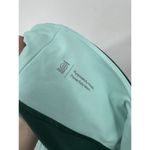 Athleta Elation Asym 7/8 Tight In Powervita Leggings Green Blue Small Athletic Photo 4