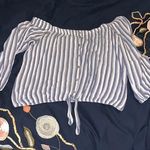 Willow & Clay Off The Shoulder Shirt  Photo 1