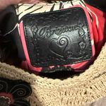 Brighton  Flower Palmer Crochet Straw Messenger Purse Bag Photo 2