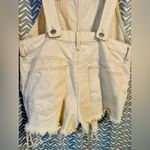 We The Free Free People "" | Distressed June Short Overalls, Size 28 Photo 6