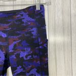 Lululemon Pace Rival Crop Hounds Camo Emperor Blue Black size 2 W6AB1S Photo 6