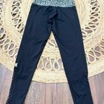 PINK - Victoria's Secret Victoria Secret’s PINK Leggings Size Med Grey Cheetah Print Photo 4