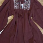 ZARA  Embroidered Short Dress Photo 2