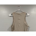 SKIMS  Bodycon Ribbed Tank Dress in Stone Large L NWOT Photo 3