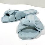 Stuart Weitzman  Sofia Bow Slide Sandals Light Blue 9 NEW Photo 11