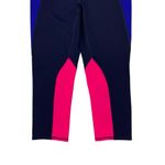 Gap  Fit Capris Medium‎ Blue Pink Activewear Colorblock Gym Athleisure Photo 2