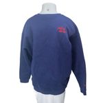 Mayfair Pat On The Back Blue Embroidered Long Sleeve Sweatshirt Sweater Top XXL Photo 1