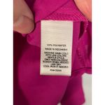 EXPRESS The Portofino Shirt Fuchsia Pink Long Sleeve Button Up Women's MEDIUM Photo 4