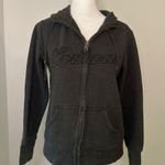 Carhartt dark charcoal gray zip-up hoodie sweatshirt size XS Photo 1