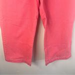 Boden Womens Coral Capri Pants Size 10L (long) Cotton New Condition Travel Work Pink Photo 4