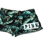 PREOWNED Victoria’s Secret PINK Tropical Palm Lounge Shorts Womens XS Green Leaf Photo 8