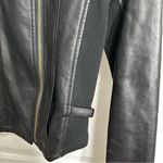 My Michelle My Michele Viscose Black Jacket (Faux Leather) Size Small Photo 3