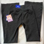 NWT JoyLab Textured Flared Long Length Leggings size small Gray Photo 3